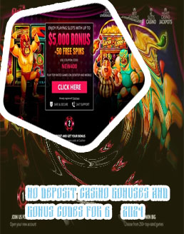 Slot no deposit bonus codes